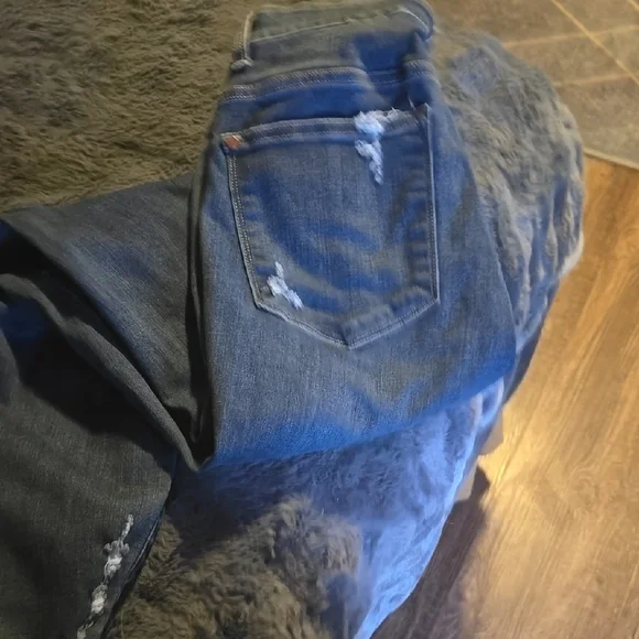 Distressed Women's Jeans - Picture 3 of 3